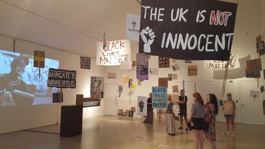 People Dem Collective's exhibition at Turner Contemporary People Dem Collective's exhibition at Turner Contemporary