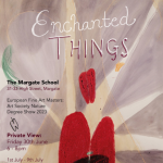 Enchanted Things exhibition poster Enchanted Things exhibition poster