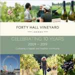 Forty Hall Vineyard 10 year social impact report cover
