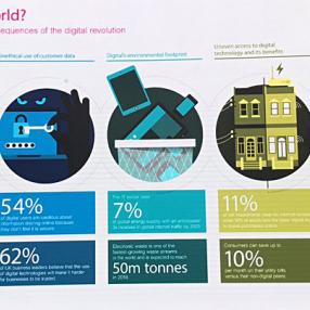 Slide from A Brave New World report with statistics