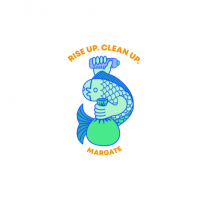 Rise Up Clean Up logo Rise Up Clean Up logo